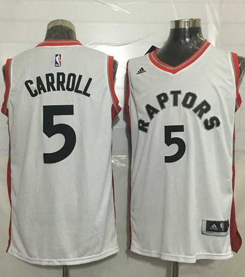 Toronto Raptors #5 DeMarre Carroll White Stitched NBA Jersey,We sell and wholesale Toronto Raptors #5 DeMarre Carroll White Stitched NBA Jersey on line form chian!